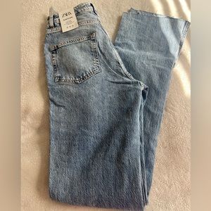 Zara Denim with Raw Hem/Slit